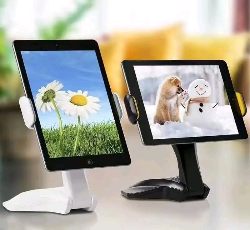 স্টাইলিশ স্মার্ট ও ইউনিক ডিজাইনের ফোল্ডিং ডেক্সটপ মোবাইল স্ট্যান্ড । এখন সহজে দেখা যাবে মুভি, নাটক, গান, ভিডিও ইত্যাদি। এটি ব্যাবহারে মোবাইল হ্যাং হবে না। মোবাইল ও ট্যাব খুব সহজে ব্যবহার করতে পারবেন।